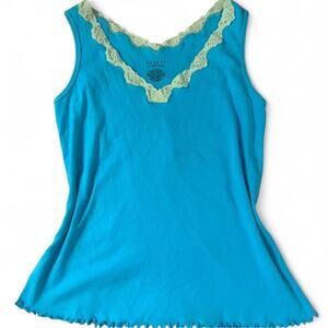 Y2K Cotton Tank - Axcess by Liz Claiborne